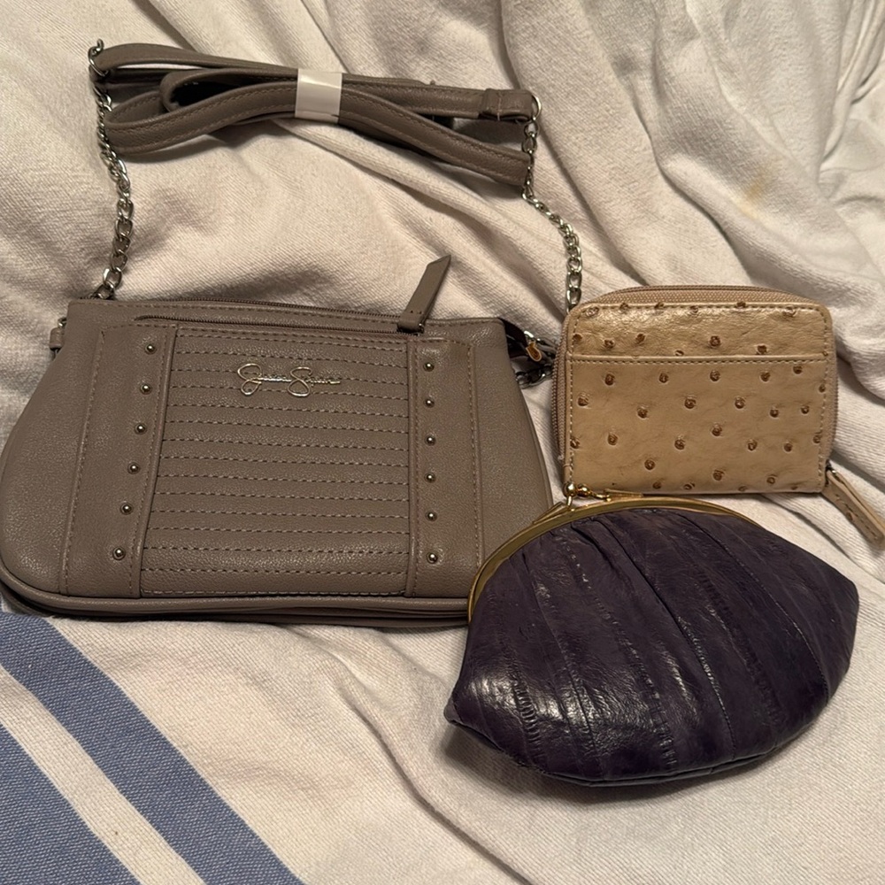 A bundle of women’s accessories